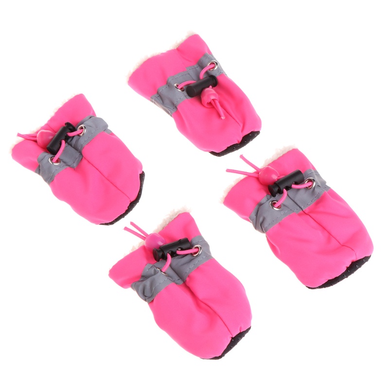Giày Bốt Giữ Ấm Chống Thấm Nước Cho Thú Cưng