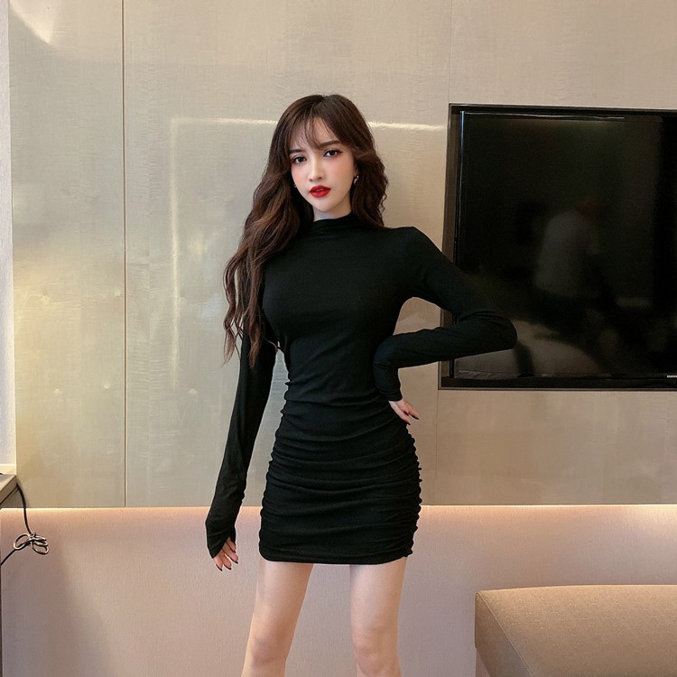 ĐẦM BODY NHÚN TAY ,ÔM EO SANG TRỌNG PHÙ HỢP ĐI CHƠI CHƠI DỰ TIỆC | BigBuy360 - bigbuy360.vn