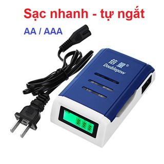 Bộ Sạc Pin AA, AAA K209 Doublepow