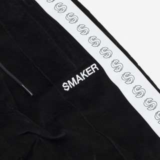 QUẦN DÀI SUEDE TRACK IN BLACK - [SMAKER]
