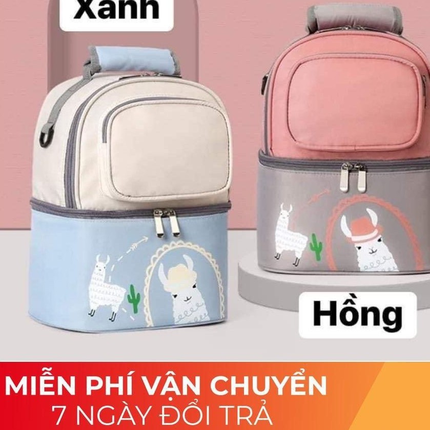 BALO BỈM SỮA 2 TẦNG KÈM NGĂN GIỮ NHIỆT MẪU MỚI NHẤT NĂM 2020