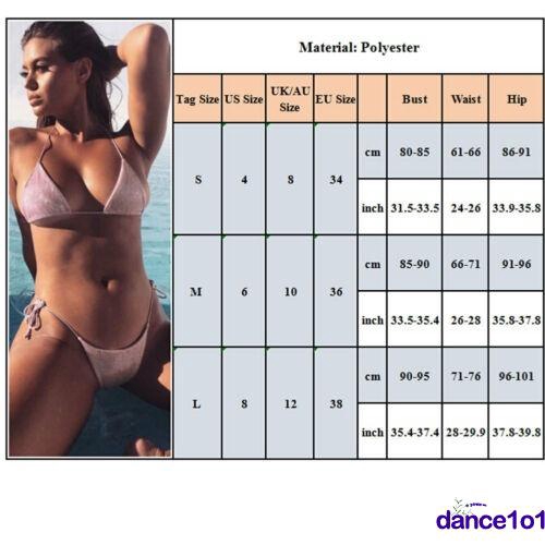 Bikini hai mảnh bằng vải chinlon có miếng độn ngực quyến rũ cho nữ