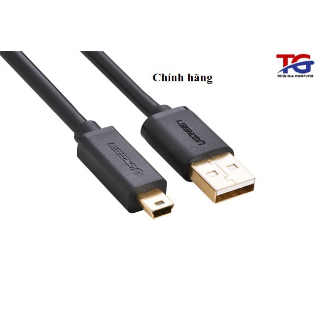 Cáp chuyển đổi USB ra Mini USB – UGREEN 10354 - chính hãng