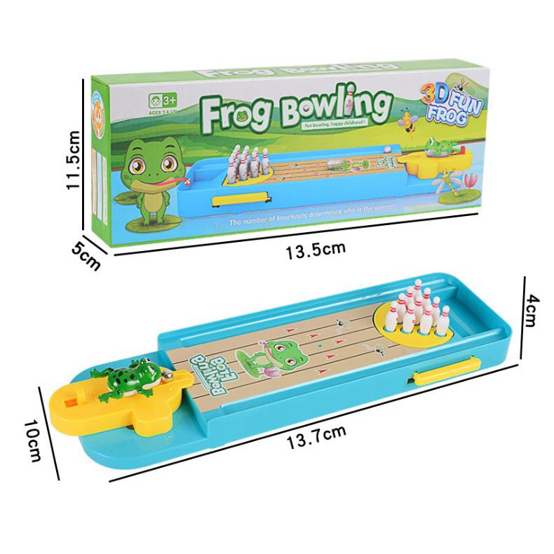 Đồ Chơi Ếch Con Bắn Bi Bowling ( Frog Bowling )