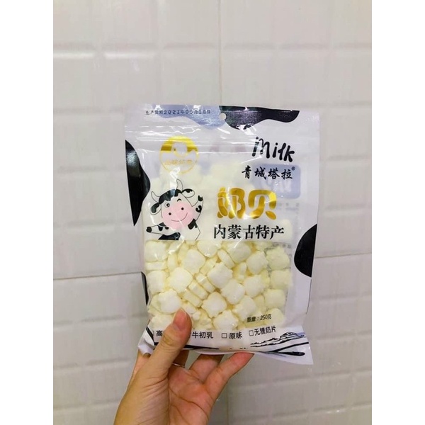 Kẹo Sữa Bò Non Nén Viên Nội Mông Cổ 250g - Ăn Vặt 492