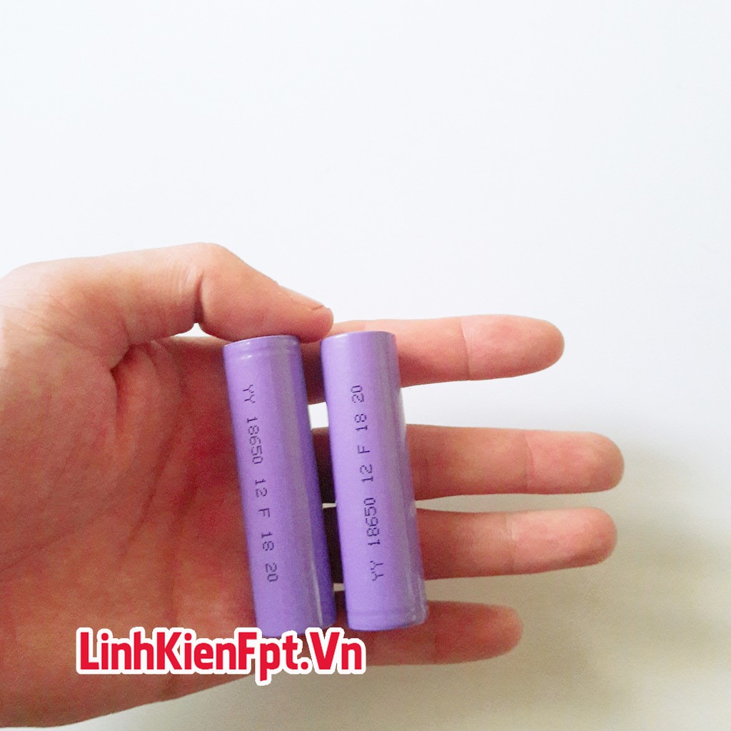 Pin Lithium 18650 dung lượng 1800mAh - COMBO 2 Viên