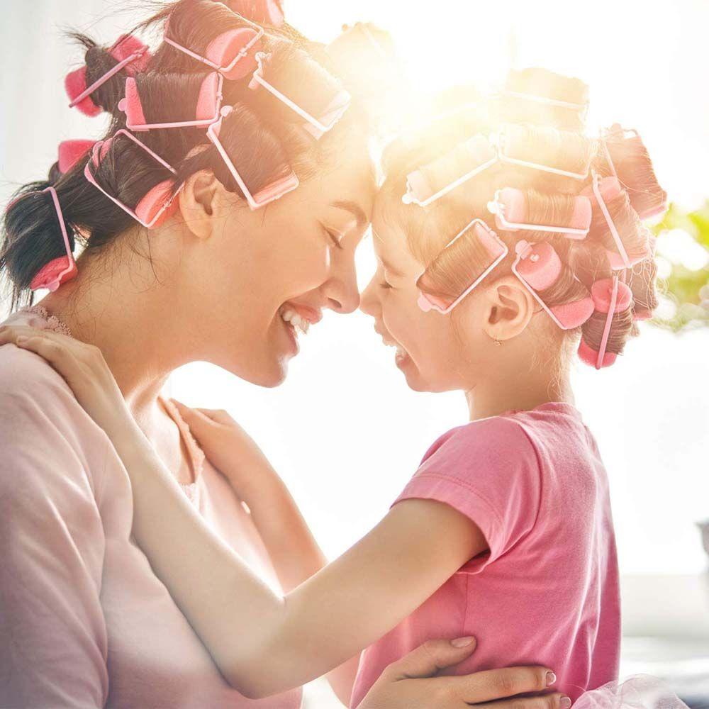 USNOW Set 12 Lô Bọt Biển Cuốn Tóc Chuyên Nghiệp