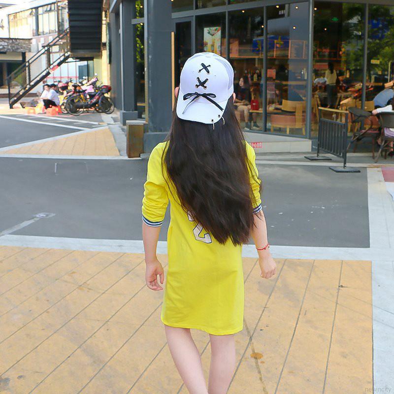 Nón bóng chày phối nơ phong cách Hàn Quốc dễ thương dành cho bé gái