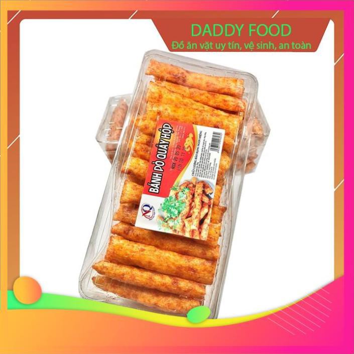 Bánh pò quẩy đặc sản hải phòng, hộp 70 cái (320g) vị cay, mùi bò truyền thống HG1307