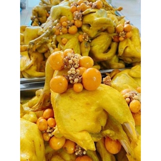 Gà ủ muối ôm trứng