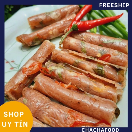 Set 10 cây nem chua thanh hoá dành làm món nhậu hoặc ăn vặt lai rai, đồ ăn vặt sài gòn