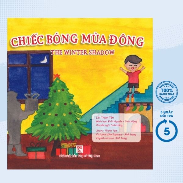 Sách - Covid Trong Mắt Trẻ Thơ (Song Ngữ) - Chiếc Bóng Mùa Đông - PNU