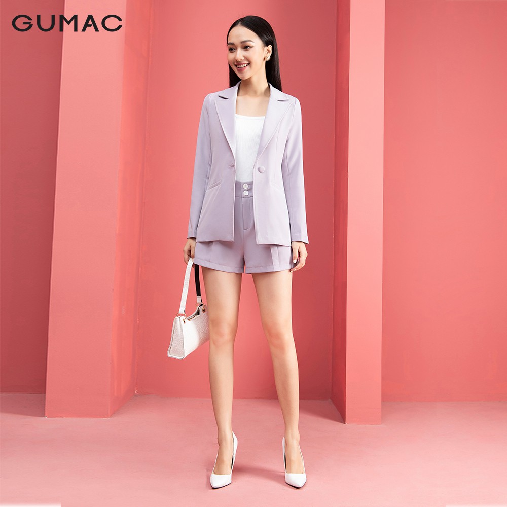 Quần short nữ cạp cao QA10235 GUMAC | BigBuy360 - bigbuy360.vn