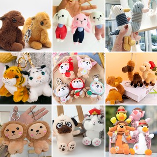 Móc Khóa Gấu Bông, Thú Nhồi Bông Treo Chìa Khóa, Balo, Túi Xách, Điện Thoại