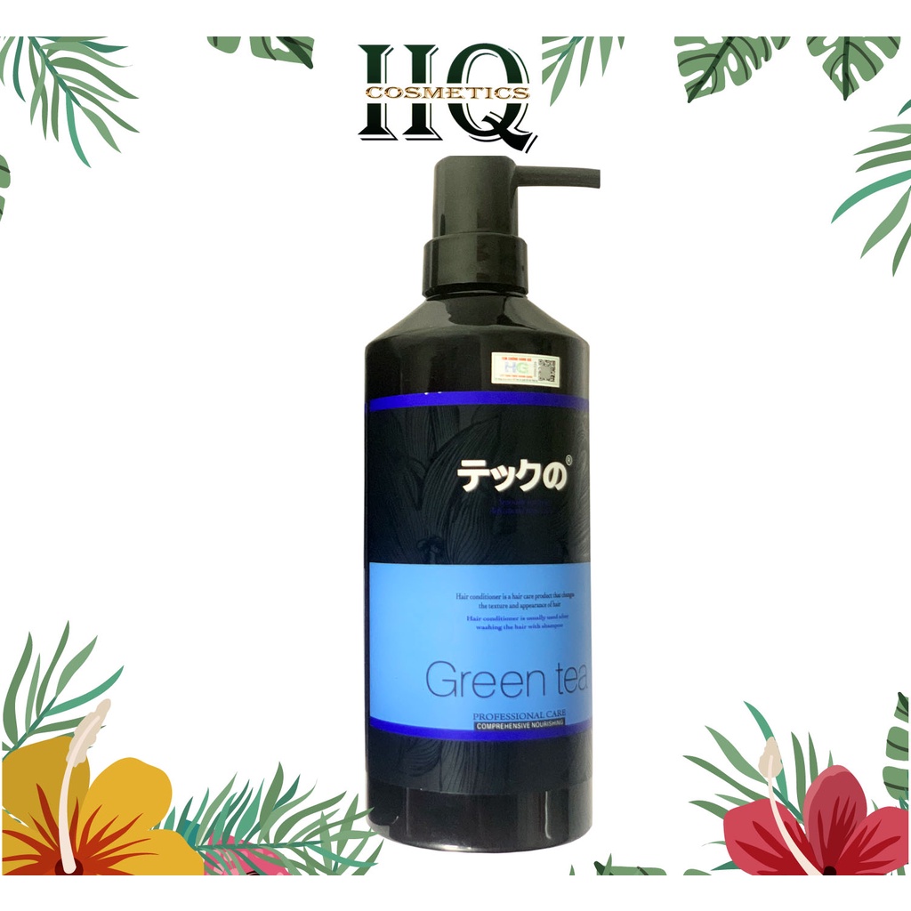 Gội Xả Dưỡng Sâu Phục Hồi Siêu Mượt Meiki Trà Xanh Green Tear 780ml