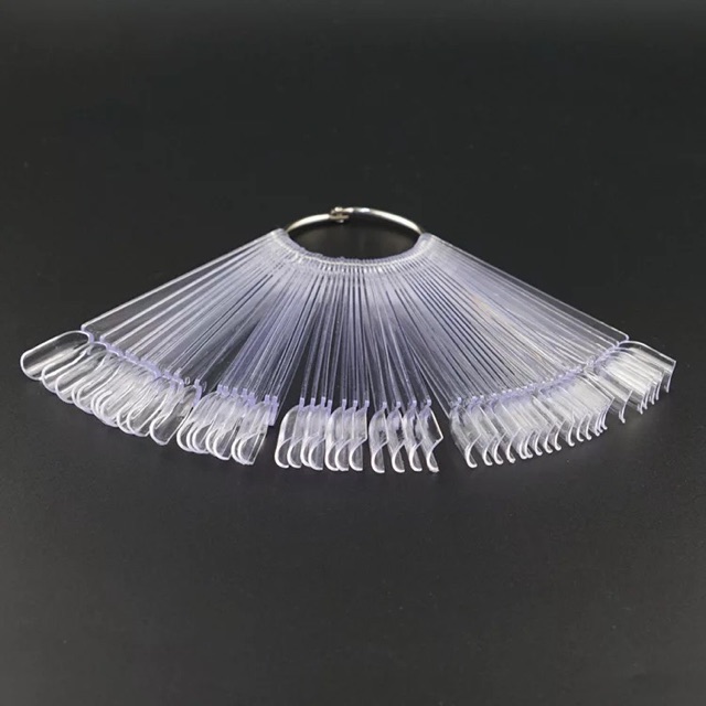 Móng que vuông 50 móng học nail