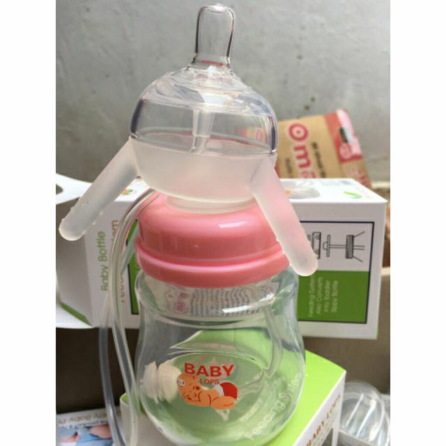 Bình sữa rảnh tay Baby Lops 180ml/260ml