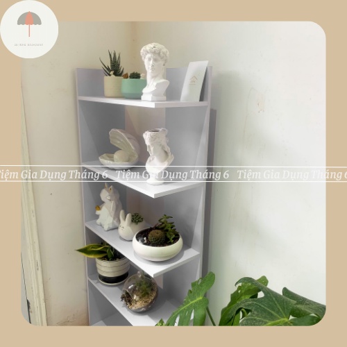 Kệ sách gỗ 🎁 Miễn ship 🎁 Kệ góc tường 5 tầng gỗ MDF cao cấp giá tận xưởng đựng đồ | BigBuy360 - bigbuy360.vn