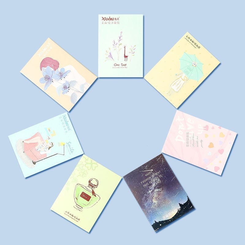 (Hàng Mới Về) Giấy Thấm Dầu Da Mặt Cho Nam Nữ | BigBuy360 - bigbuy360.vn