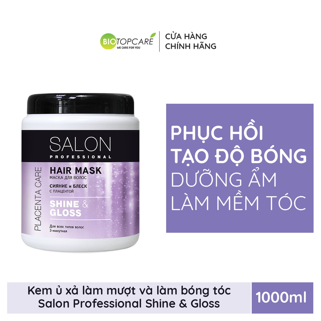 Kem ủ-xả Salon Professional dành cho tóc xỉn màu và mất đi độ bóng mượt 1000ml - TN190