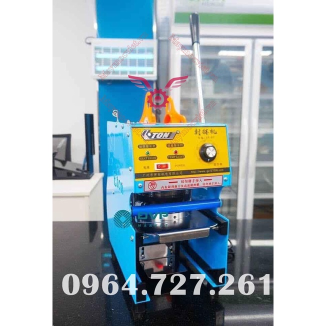 Máy ép miệng ly dập tay C25
