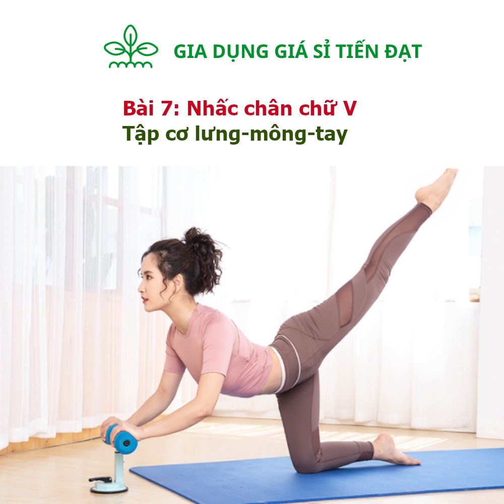 Dụng cụ giảm béo tăng cơ tập bụng đa năng tại nhà