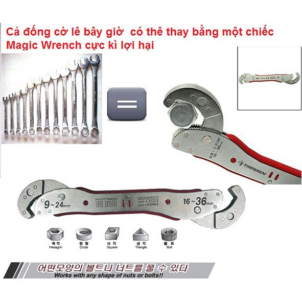 Cờ lê đa năng Magic Wrench Hàn Quốc