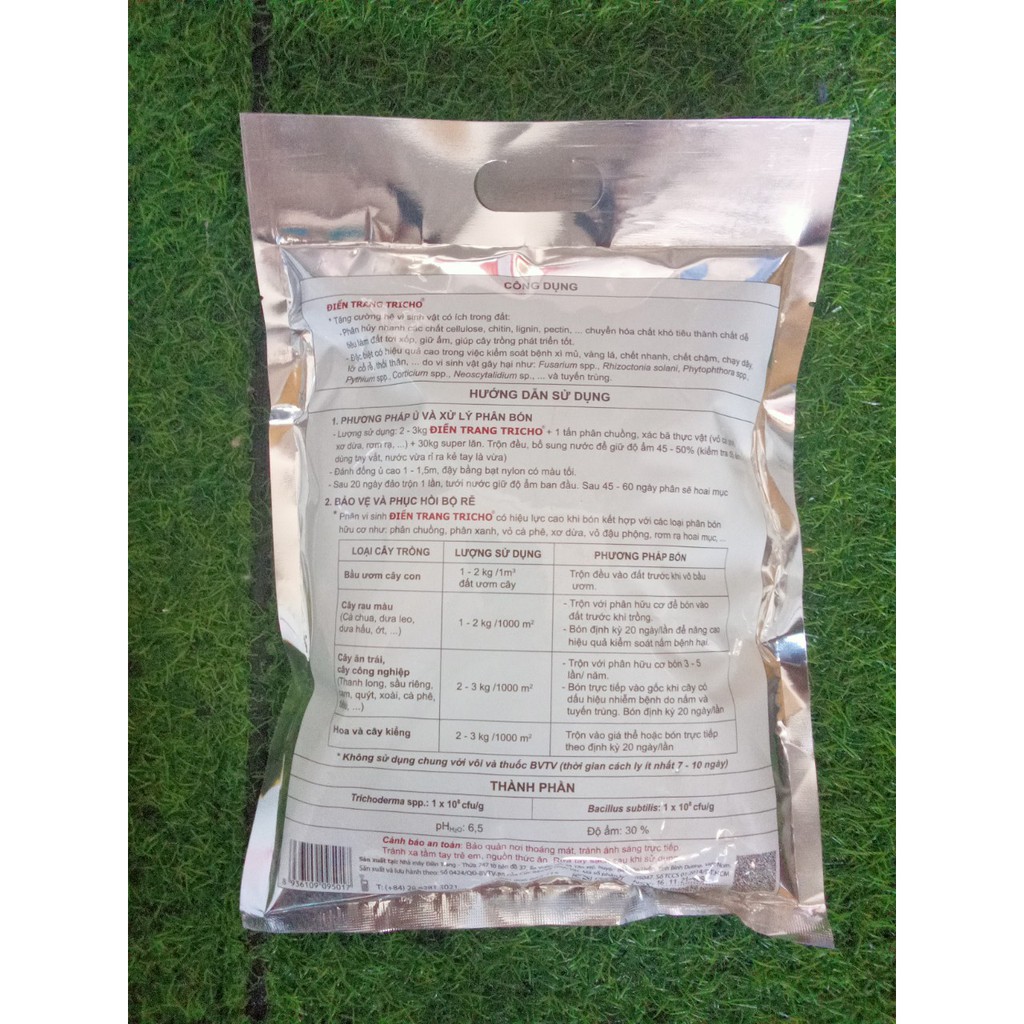 Nấm Đối Kháng Trichoderma Điền Trang Gói 1 Kg