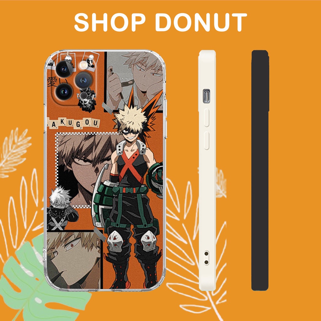 Ốp điện thoại bakugo diary collage cho iphone 6 - iphone 13 MHA20220074