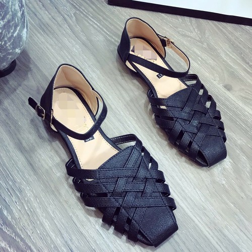 Giày sandal rọ đan chéo nữ RS-01