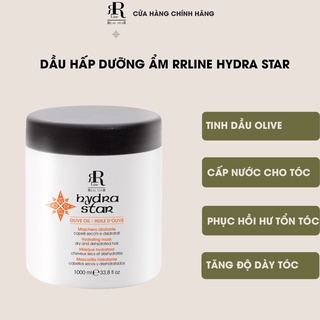 Dầu hấp chăm sóc tóc khô và hư tổn Rrline Hydra Star Mask