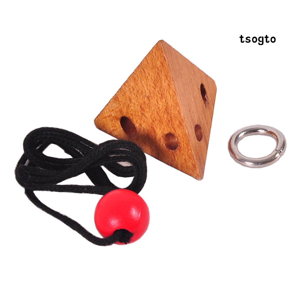 Đồ Chơi Lắp Ghép Dây Thừng 3D Bằng Gỗ Giúp Phát Triển Trí Não Cho Trẻ Em / Người Lớn
