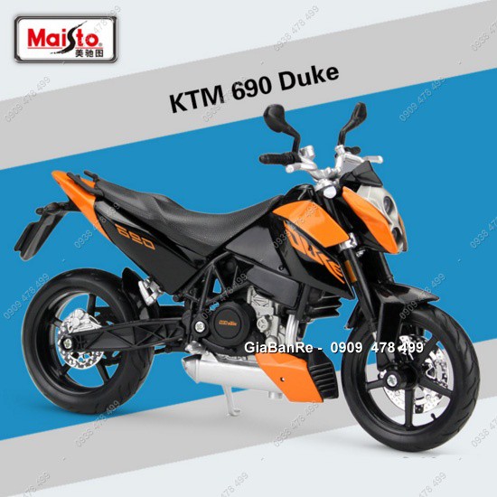 Lịch sử giá Xe mô hình môtô ktm 690 duke tỉ lệ 1:12 - maisto - cam - 8712  cập nhật 4/2023 - BeeCost