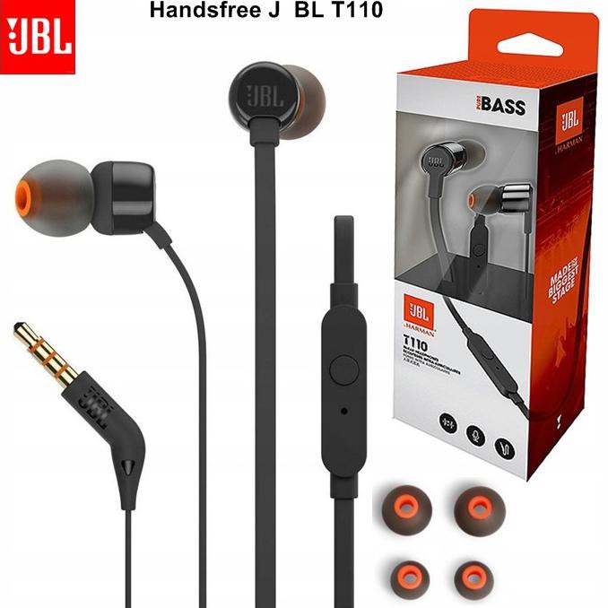 JBL Tai Nghe Nhét Tai Siêu Bass T110 Cho Điện Thoại Android