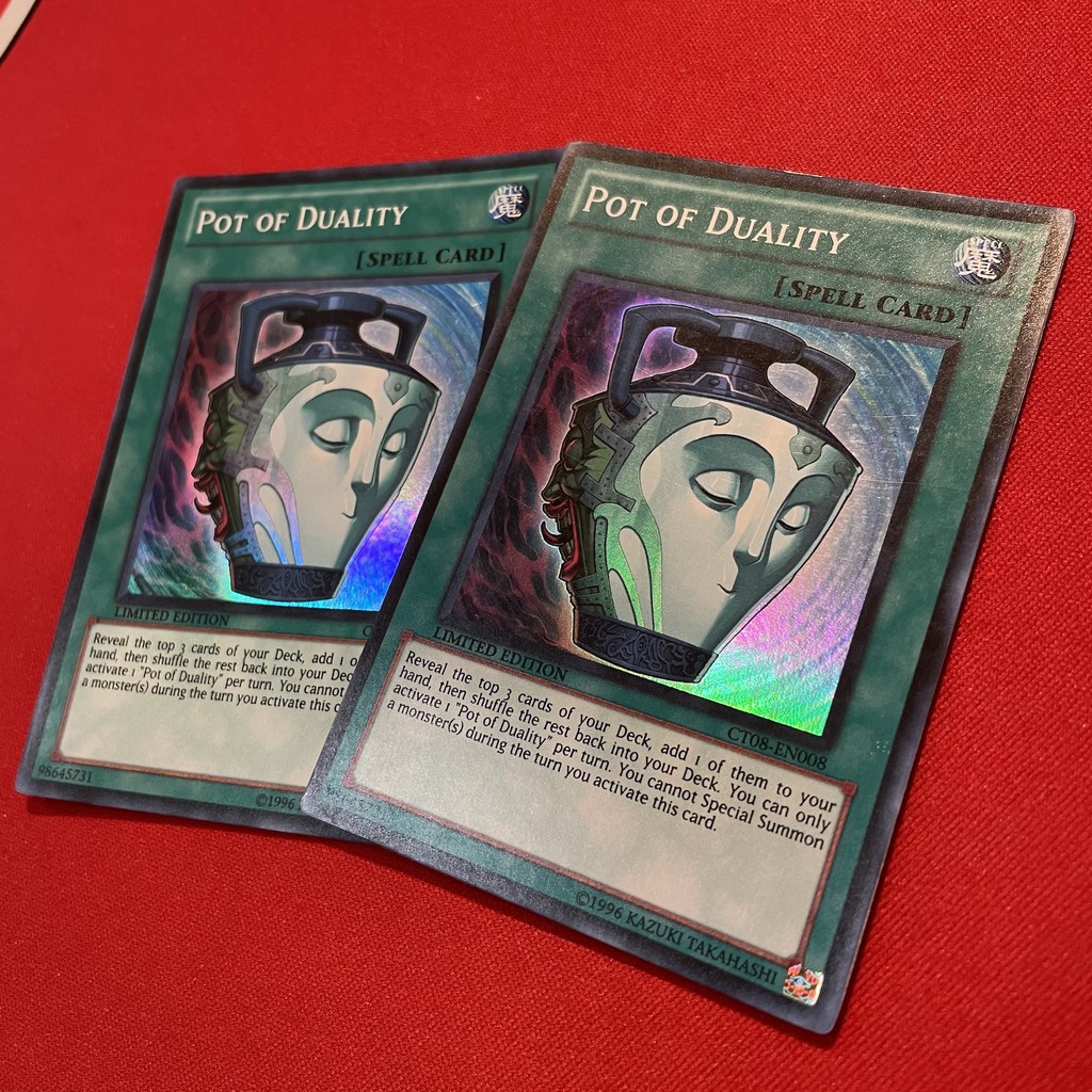 Thẻ Bài Yugioh Chính Hãng] Pot of Duality