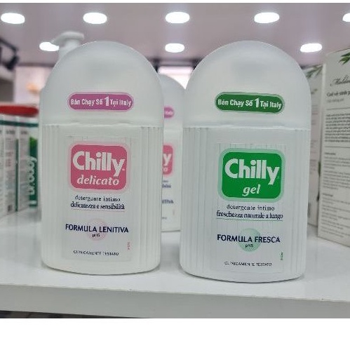 Dung dịch vệ sinh phụ nữ chilly 200ml se mát, mềm mại, dịu êm số 1 tại ý - ảnh sản phẩm 9