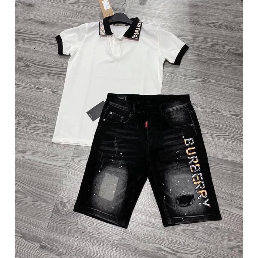 Quần jean nam cao cấp jean vá thỏ AMIRI vải dày đẹp 2 màu đen xanh chất lượng