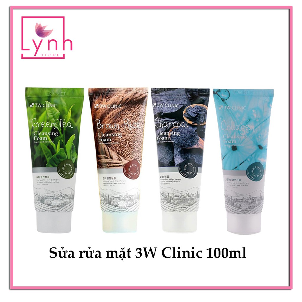 3W Clinic Foam Cleansing - Hàn Quốc