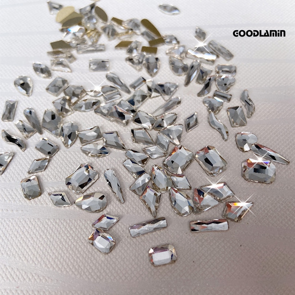 Túi 50 Hạt Đá 3D Lấp Lánh Đính Móng Nghệ Thuật