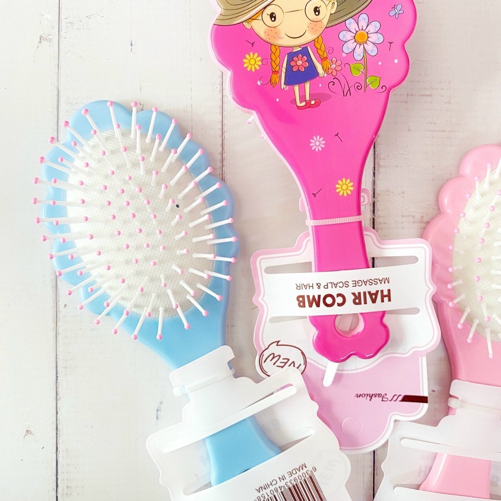 Lược Gai Chống Rối, Massage Đầu, Tạo Kiểu Tiện Lợi HAIR COMB (Giao Mẫu Ngẫu Nhiên)