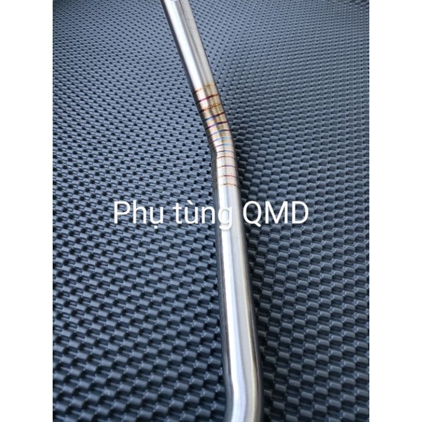 Cổ pô SH việt nam 2013-21 inox 304 tít sâu titan