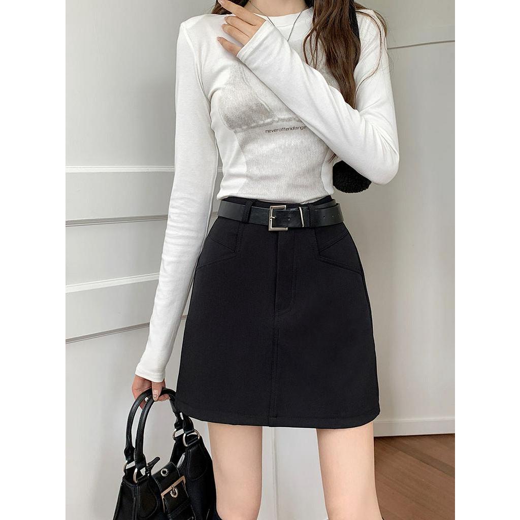 67552 Miễn Phí Lót Thắt Lưng Váy Cạp Cao