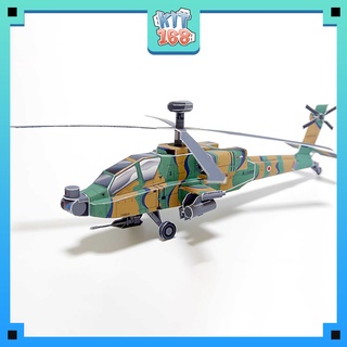 Mô hình giấy Máy bay trực thăng Apache AH-64D