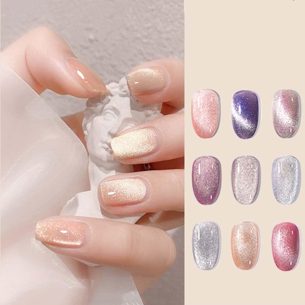 Sơn Móng Tay Gel UV Mắt Mèo Lấp Lánh Thời Trang Chuyên Nghiệp
