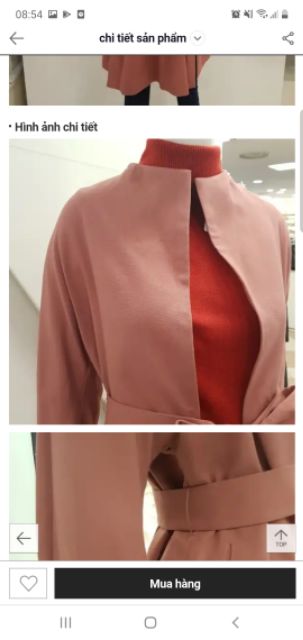 Áo măng tô xuất Hàn