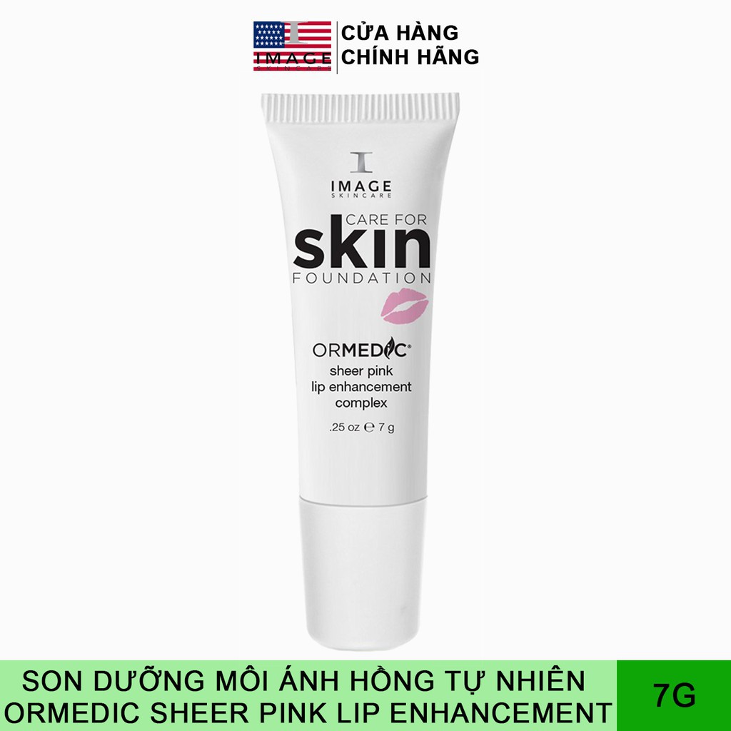 Son dưỡng môi cho ánh hồng tự nhiên Image Skincare Ormedic Sheer Pink Lip Enhance Complex 7g