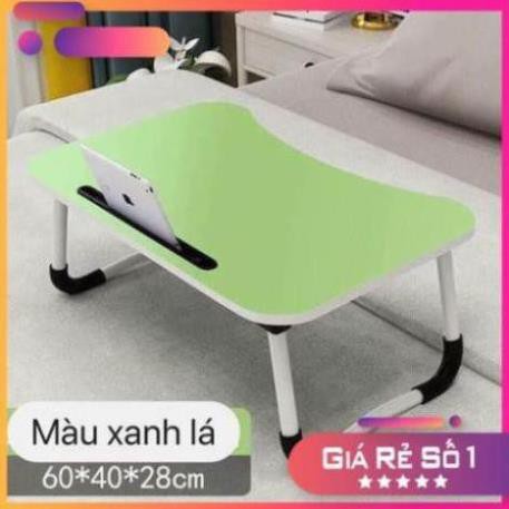 Bàn gỗ mini gấp gọn có khe để ipad ( hàng loại 1 ) | BigBuy360 - bigbuy360.vn