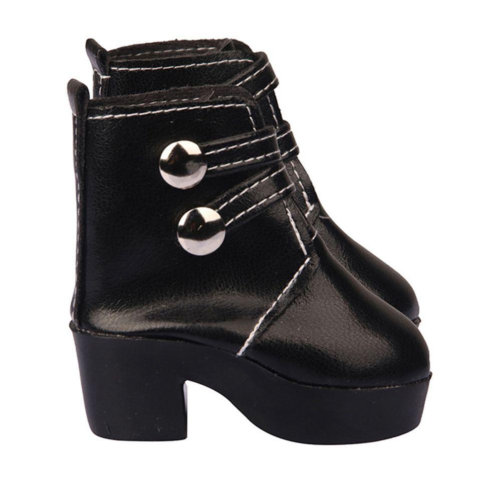 BEBETTERM Giày Boot Đính Đinh Tán Thời Trang Cho Búp Bê