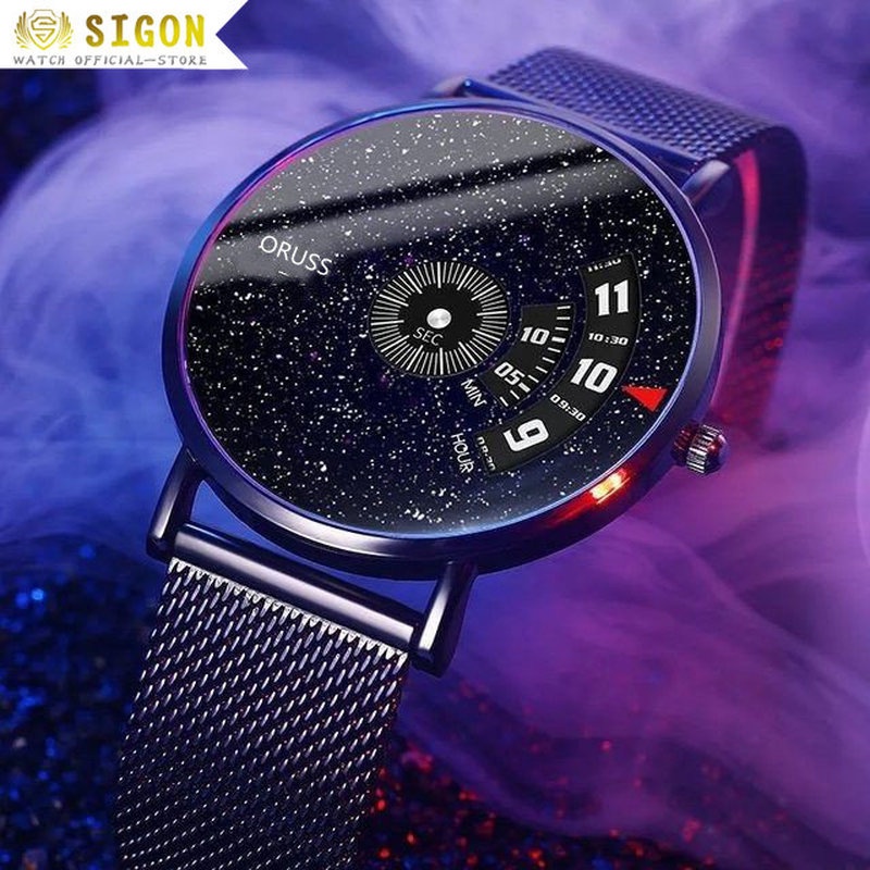 Đồng Hồ Quartz Chất Liệu Thép Không Gỉ Chống Thấm Nước