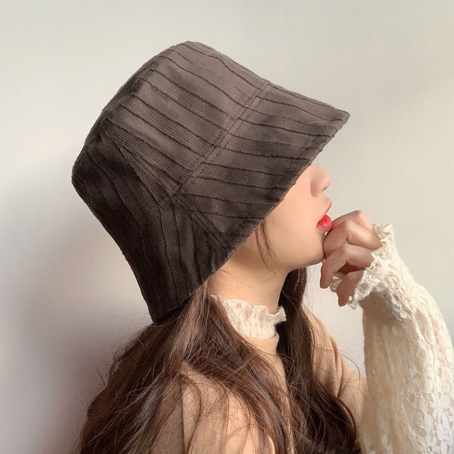 Nón vành màu sắc retro thời trang cho nữ